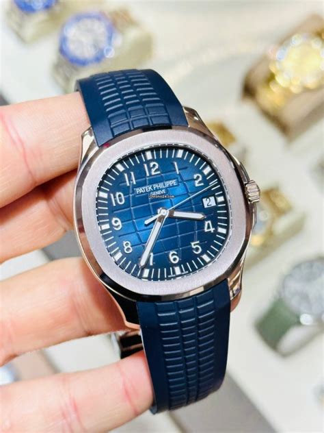 patek philippe geneve blue dial|patek philippe 5168g price.